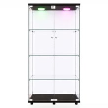 Lirra 4 Tier Display Cabinet with LED
